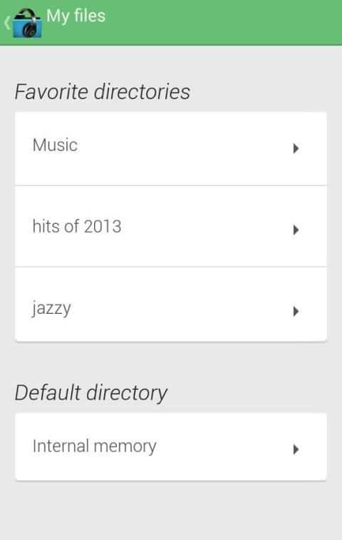 Music Folder Player (original) screenshot 4