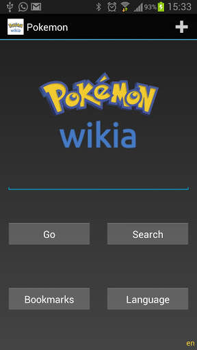Pokemon unof. Wikia Client screenshot 1