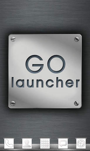 Metal Theme GO Launcher EX screenshot 1