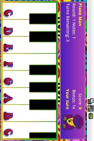 Piano Man Lite screenshot 1