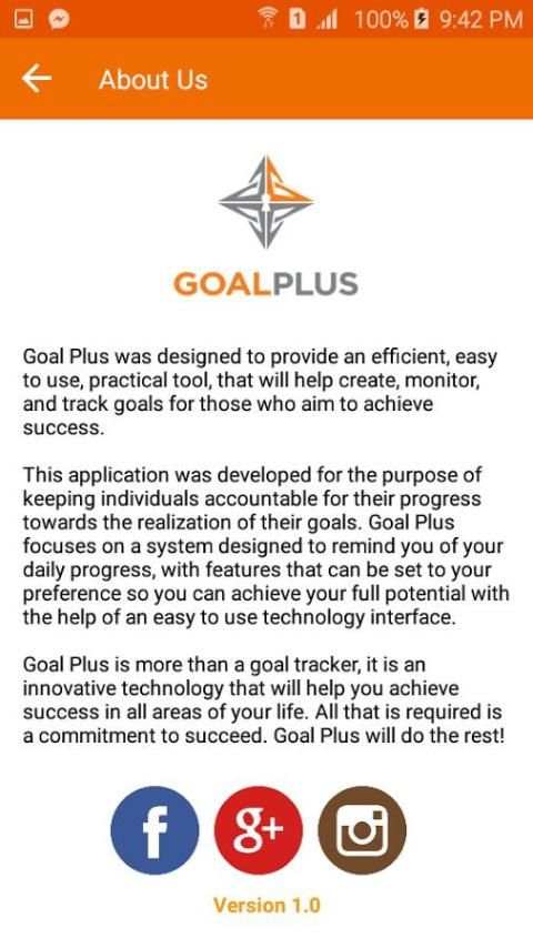 Goalplusapp.com - Goal Plus screenshot 2