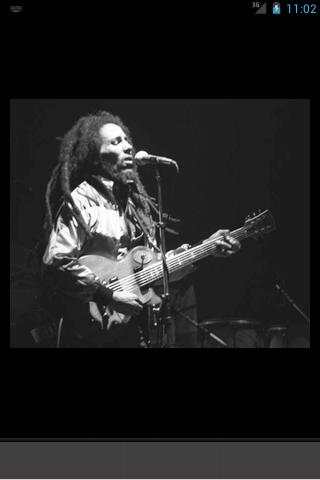 Bob marley lyrics screenshot 1