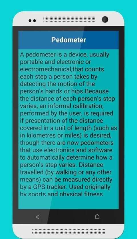 Pedometer Step Counter 1 تصوير الشاشة
