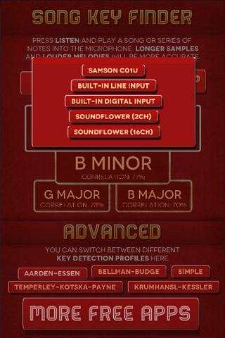Song Key Finder screenshot 2