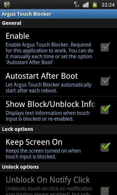 Touch Blocker / Disable Touch स्क्रीनशॉट 2
