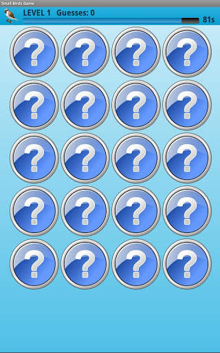 Small Birds Memory Game screenshot 2
