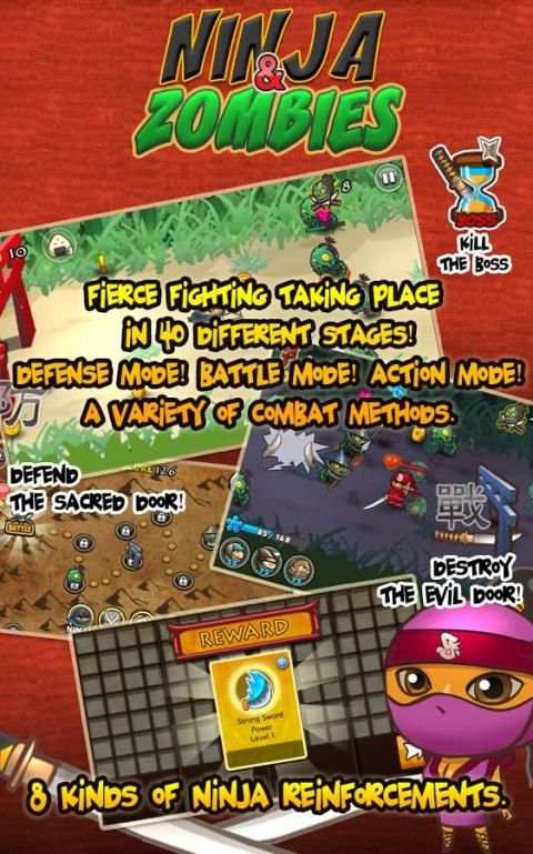 Ninja and Zombies screenshot 7