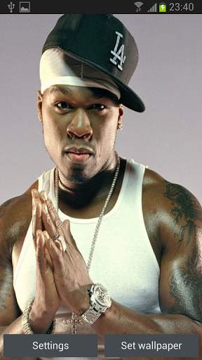 50 Cent HD Live Wallpaper screenshot 1