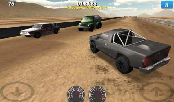 Sahara Traffic Racecar Driver स्क्रीनशॉट 1
