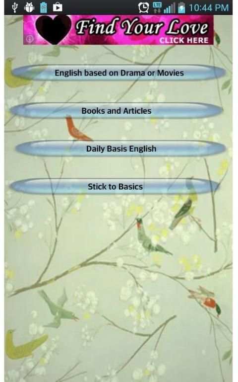 Learning English screenshot 1