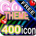 FREE Rainbow Zebra Theme for GO Launcher EX 1.0