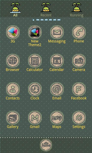 island Theme GO Launcher EX screenshot 4