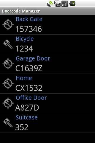 Doorcode Manager screenshot 1