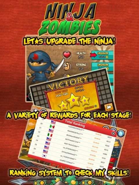 Ninja and Zombies screenshot 1
