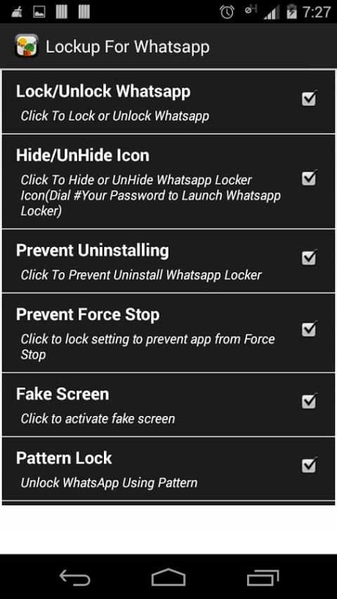 Locker for Whatsapp screenshot 3