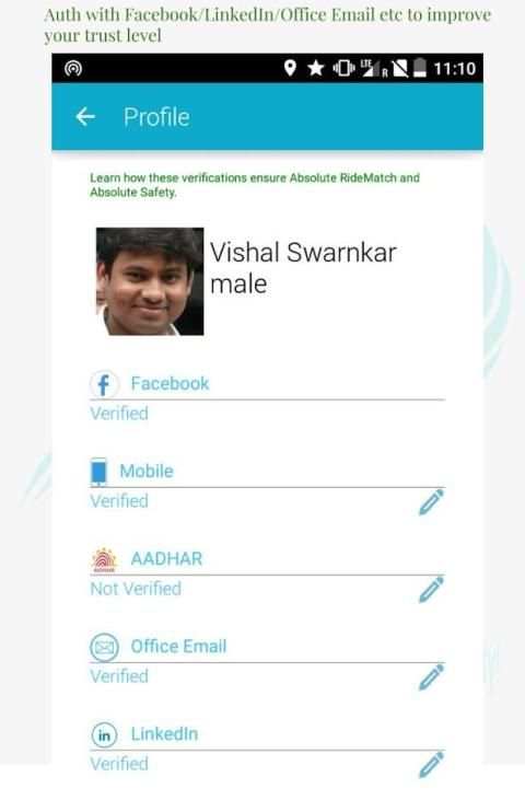 InstaRide,Instant RideSharing स्क्रीनशॉट 7