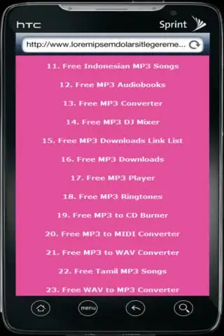 Free MP3 Downloads screenshot 2
