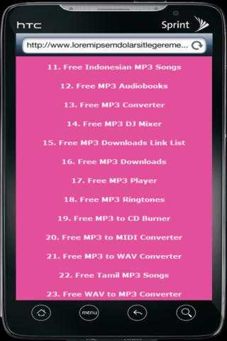 Free MP3 Downloads screenshot 2