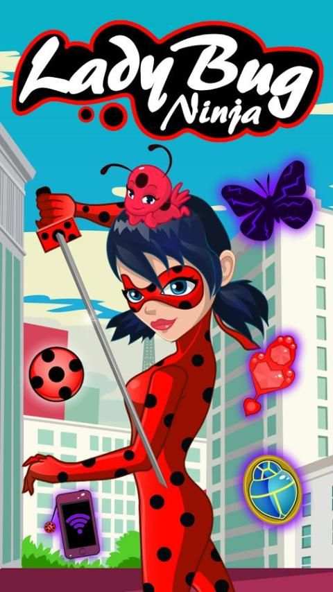 Ninja ladybug and cat noir screenshot 3