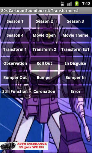 80s Cartoon Sb: Transformers screenshot 1