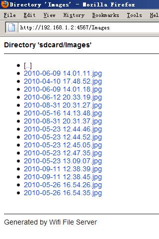 Wifi File Server screenshot 2