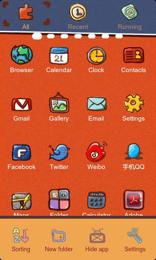 RabbitZTheme GO Launcher EX screenshot 5