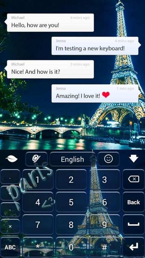 Paris Tema screenshot 2