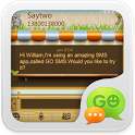 GO SMS Pro Garden ThemeEX