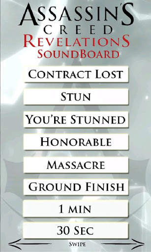 Assassin's Creed Soundboard 2 تصوير الشاشة