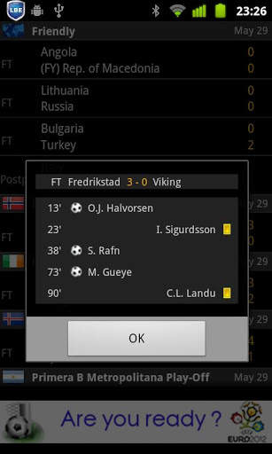 Soccer Live Scores скриншот 3