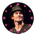 Vampire Diaries Damon clock on 9Apps
