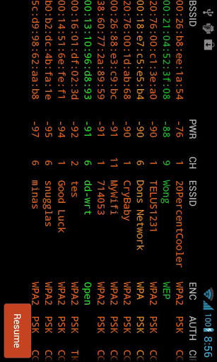 Lightweight WiFi Scanner screenshot 2
