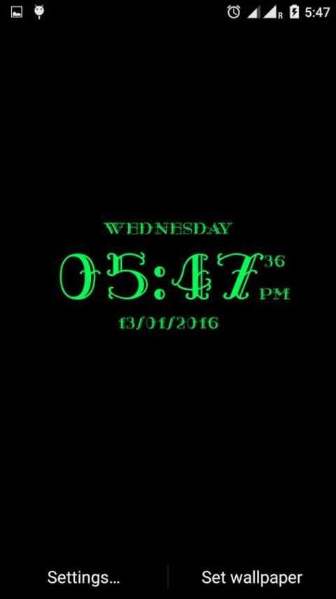 LED Digital Clock Pro 2 تصوير الشاشة