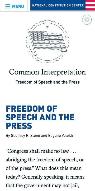 Interactive Constitution screenshot 4