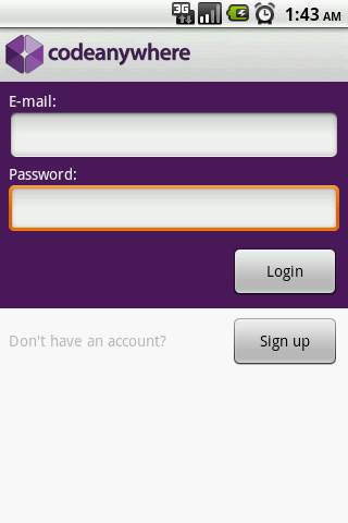Codeanywhere ( Code editor ) screenshot 1