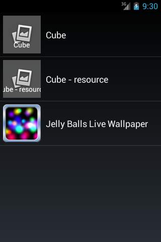 Jelly Balls Live Wallpaper screenshot 3