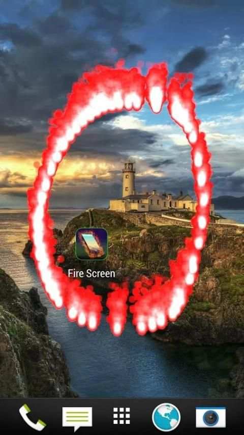 Fire Screen Prank screenshot 2