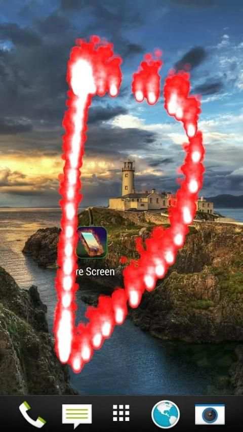 Fire Screen Prank screenshot 1