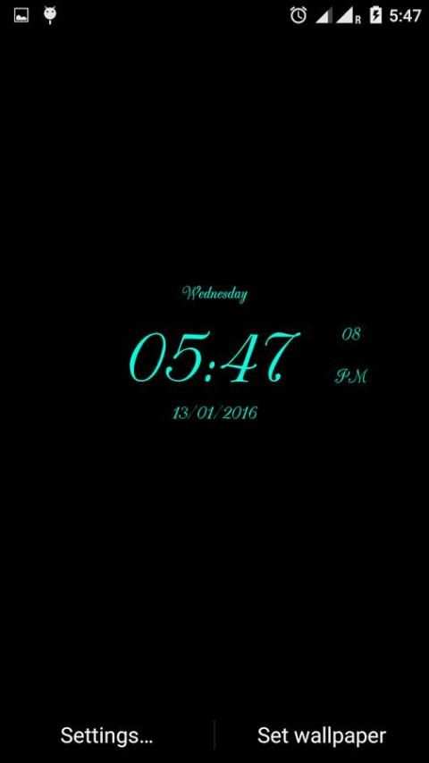LED Digital Clock Pro 3 تصوير الشاشة