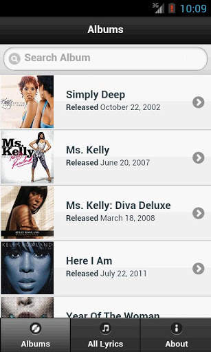 Handy Lyrics - Kelly Rowland screenshot 1