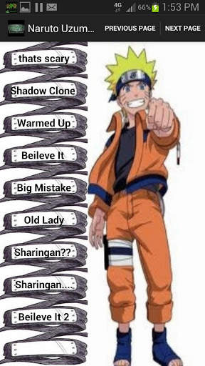 Naruto SoundBoard screenshot 4