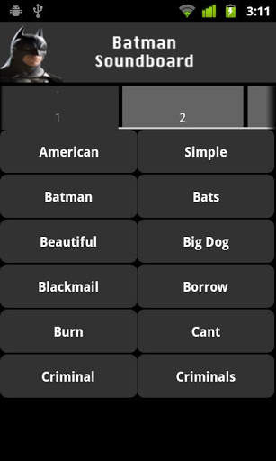 Batman Soundboard screenshot 1