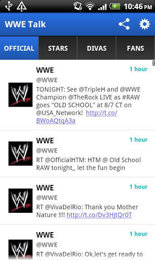 WWE Talk स्क्रीनशॉट 1