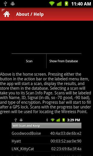 Wifi Scan N Keep screenshot 5