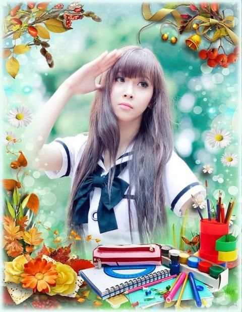 bingkai foto sekolah screenshot 4
