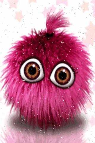 Funny Hairball Eyes LWP screenshot 1