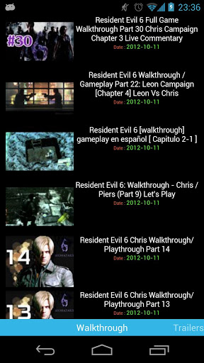 Resident Evil 6 Tube أيقونة
