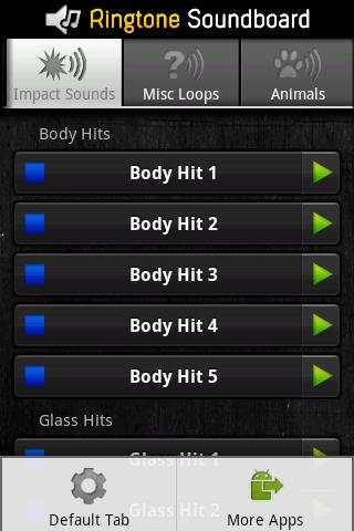Ringtones Sound Effects 4 تصوير الشاشة