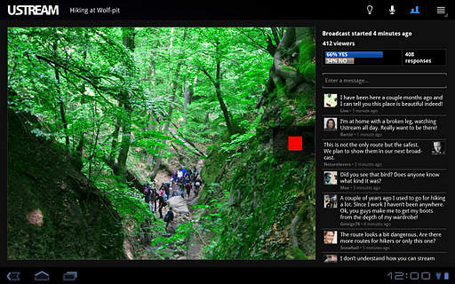 Ustream WiFi Only screenshot 4