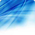 Blue White Wallpapers أيقونة